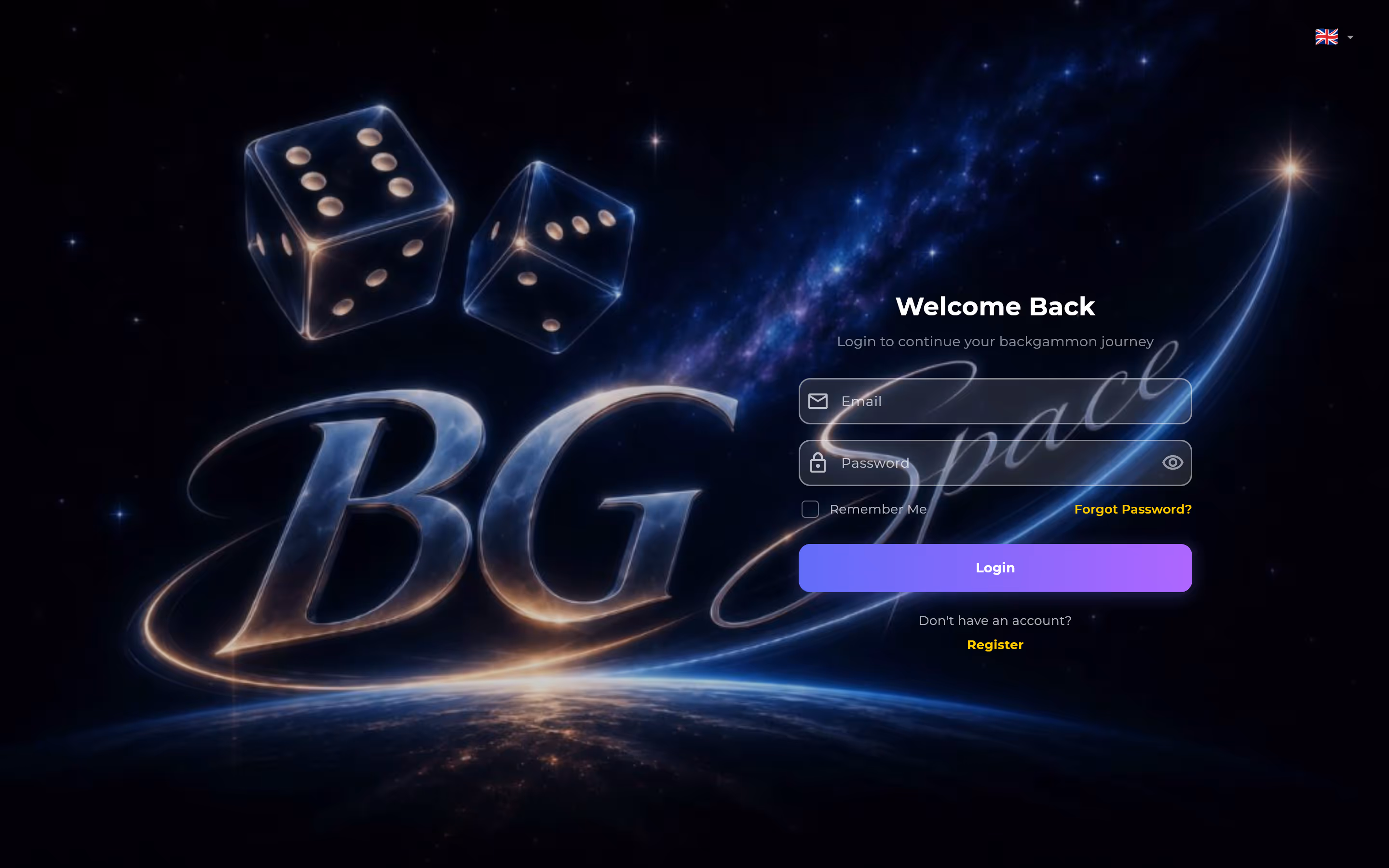 BG Space — sign-in on the web